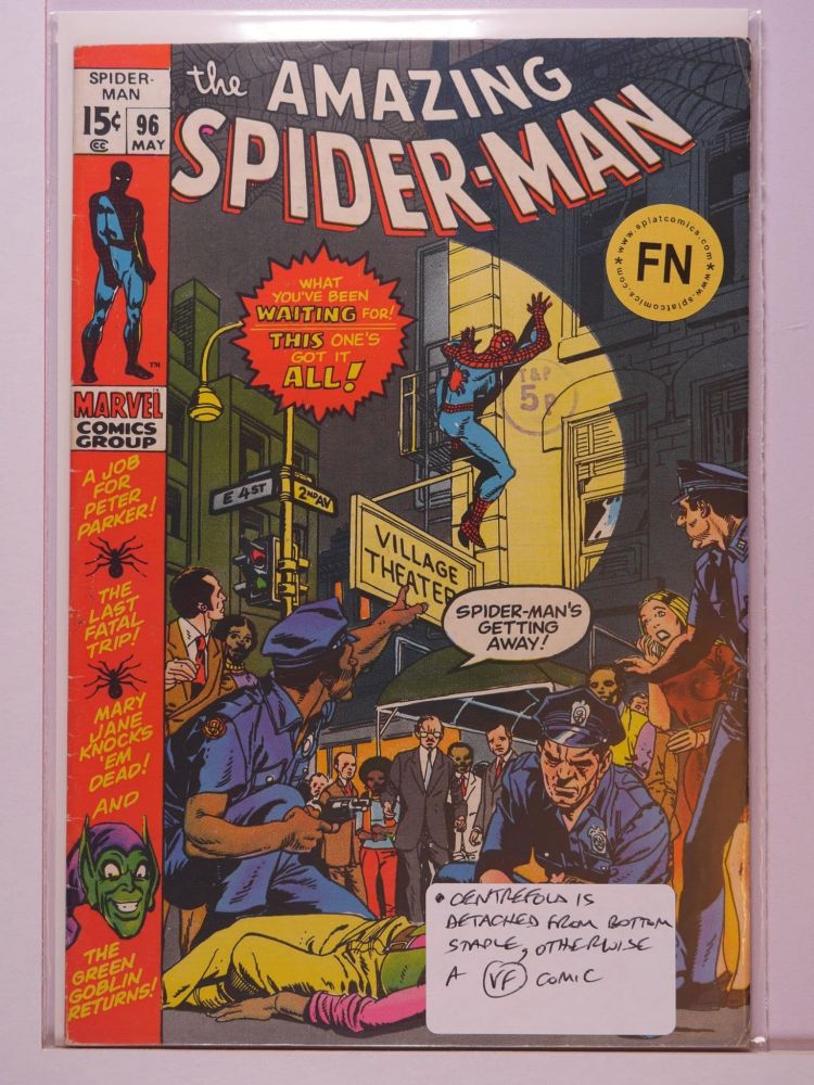 AMAZING SPIDERMAN (1963) Volume 1: # 0096 FN