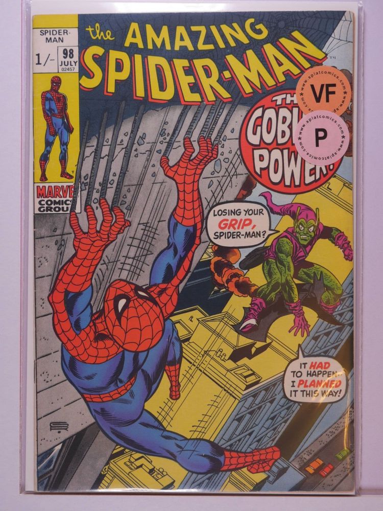 AMAZING SPIDERMAN (1963) Volume 1: # 0098 VF PENCE