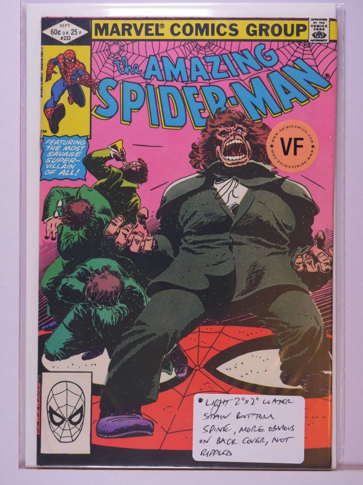 AMAZING SPIDERMAN (1963) Volume 1: # 0232 VF