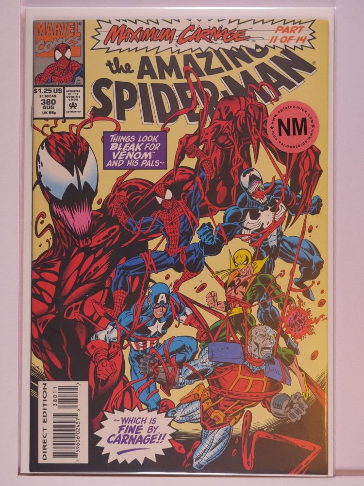 AMAZING SPIDERMAN (1963) Volume 1: # 0380 NM