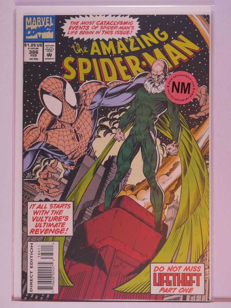 AMAZING SPIDERMAN (1963) Volume 1: # 0386 NM