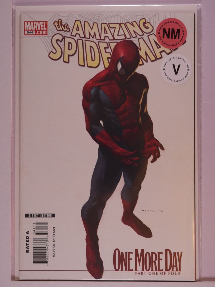 AMAZING SPIDERMAN (1963) Volume 1: # 0544 NM WHITE COVER VARIANT
