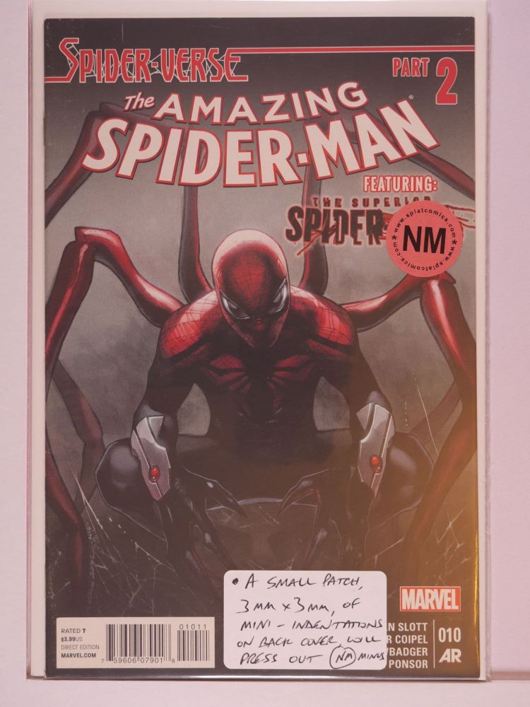 AMAZING SPIDERMAN (2014) Volume 3: # 0010 NM
