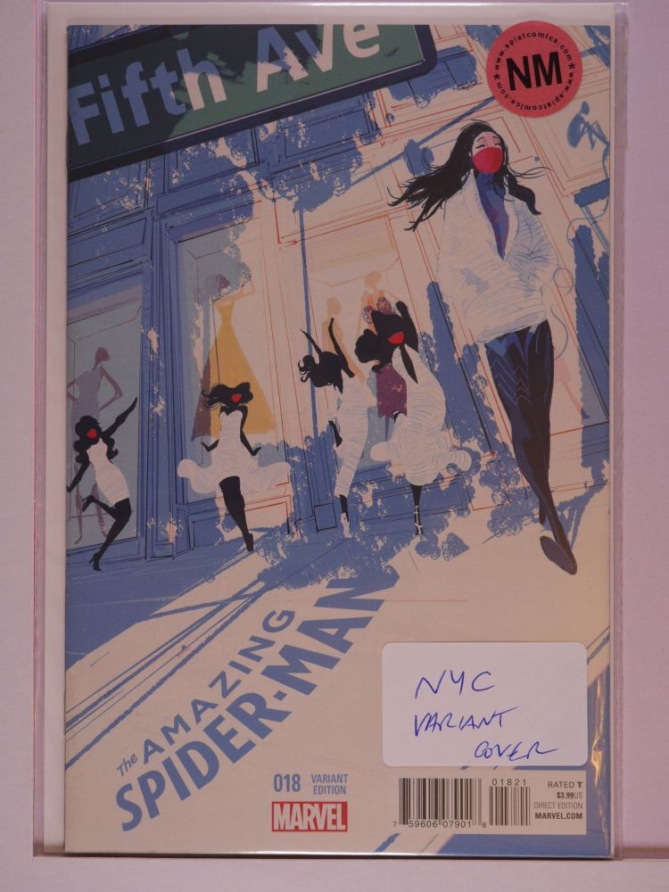 AMAZING SPIDERMAN (2014) Volume 3: # 0018 NM NYC VARIANT