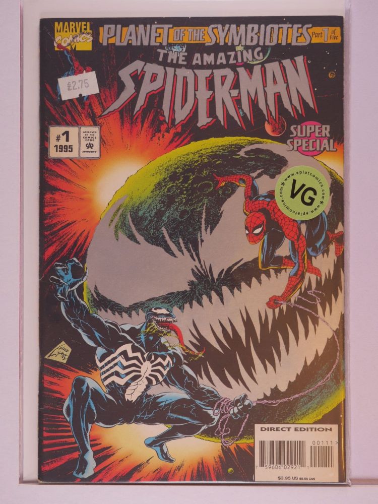AMAZING SPIDERMAN SUPER SPECIAL (1995) Volume 1: # 0001 VG PLANET OF THE SYMBIOTES PART 1