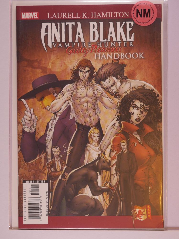 ANITA BLAKE VAMPIRE HUNTER GUILTY PLEASURES HANDBOOK (2007) Volume 1: # 0001 NM