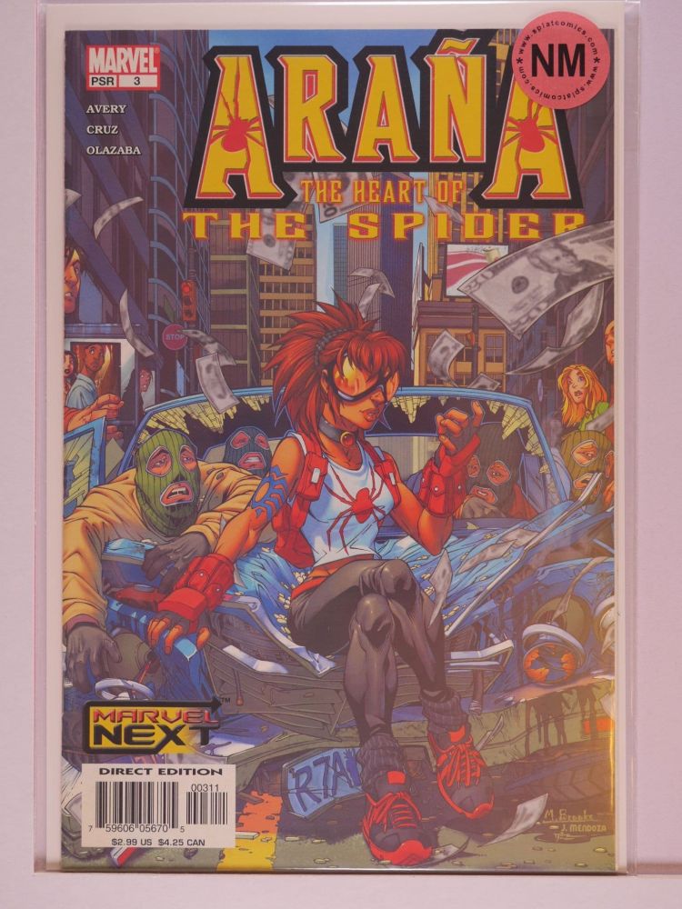 ARANA THE HEART OF THE SPIDER (2005) Volume 1: # 0003 NM
