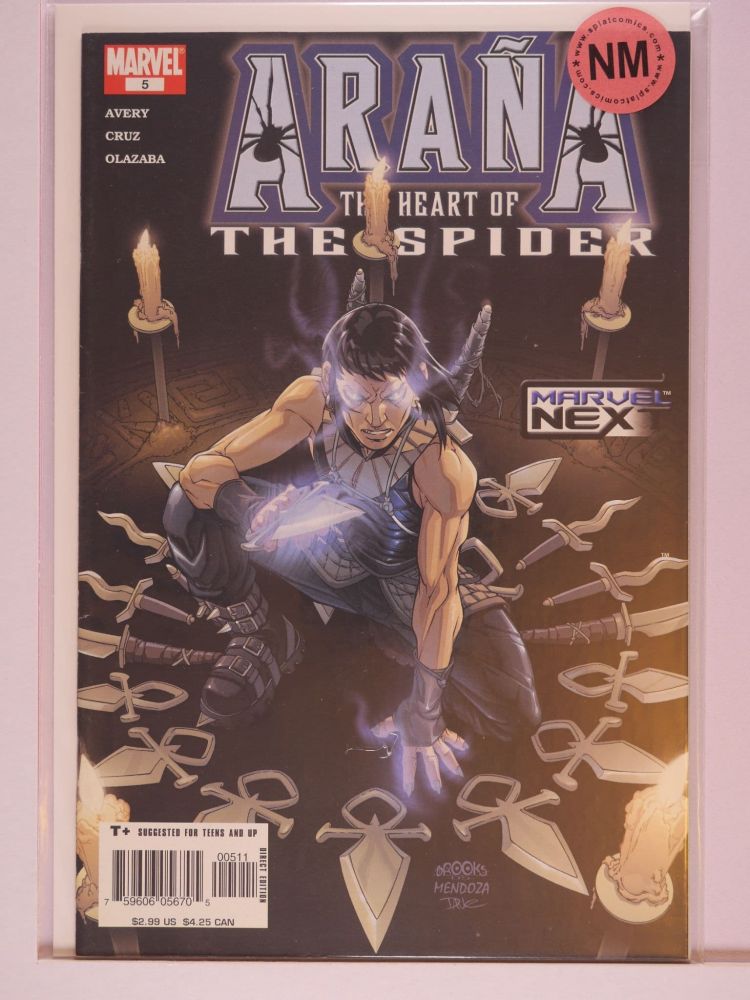 ARANA THE HEART OF THE SPIDER (2005) Volume 1: # 0005 NM