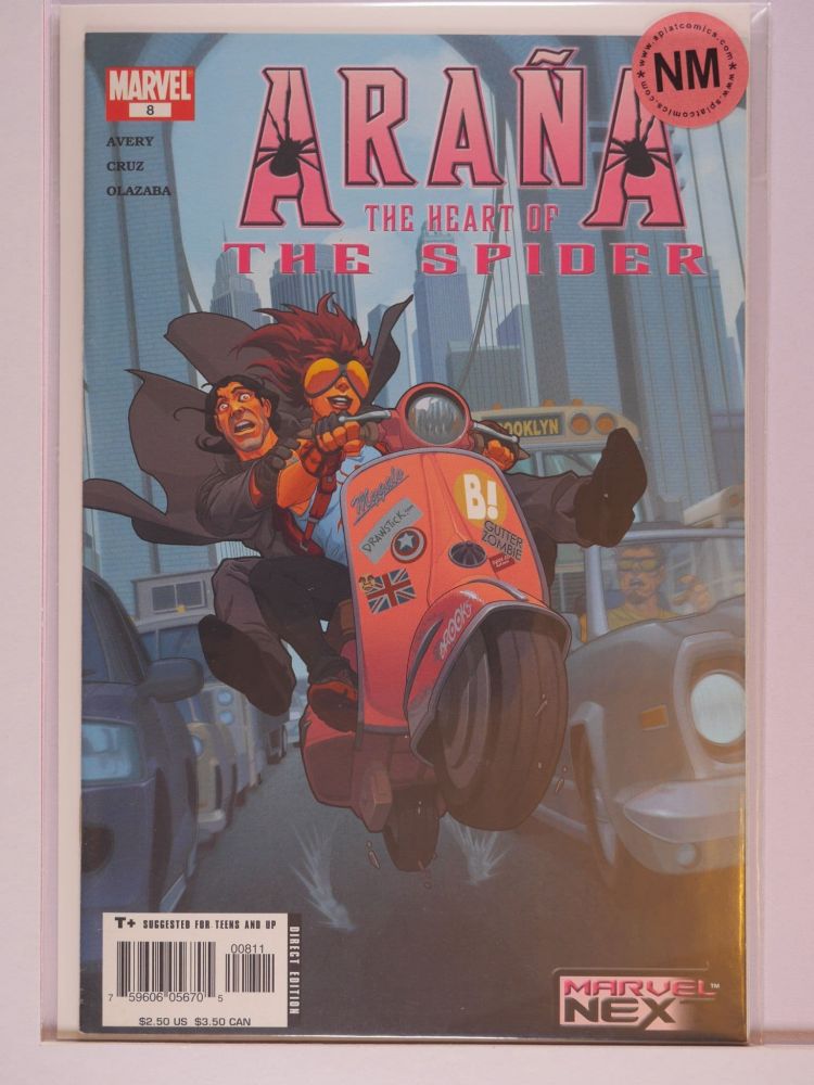ARANA THE HEART OF THE SPIDER (2005) Volume 1: # 0008 NM