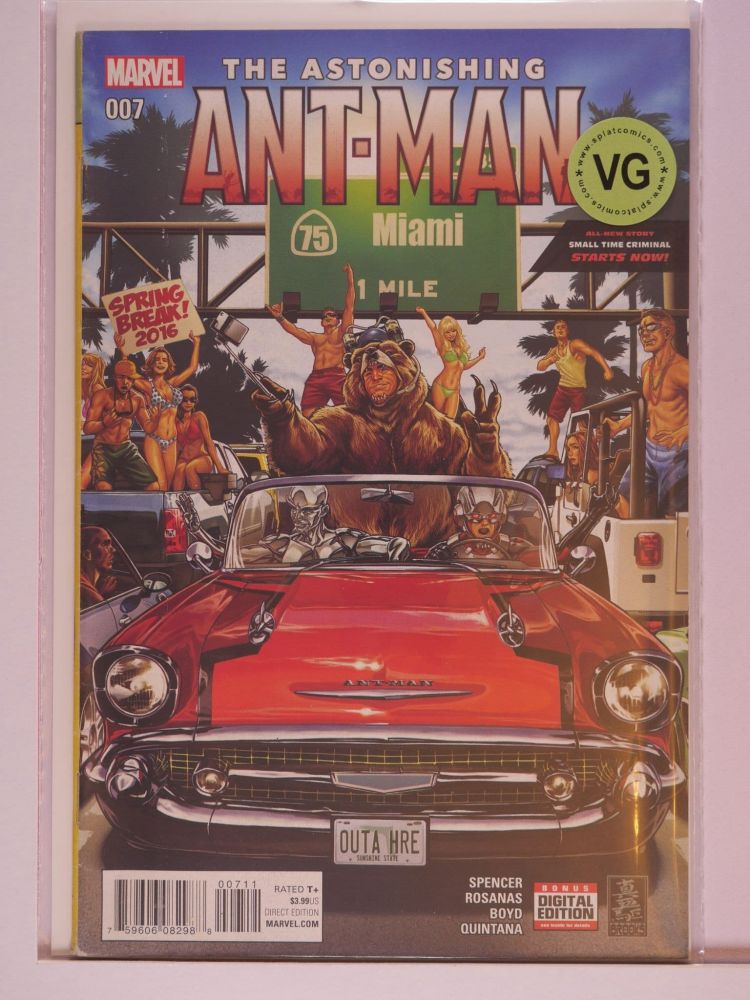 ASTONISHING ANT MAN (2015) Volume 1: # 0007 VG