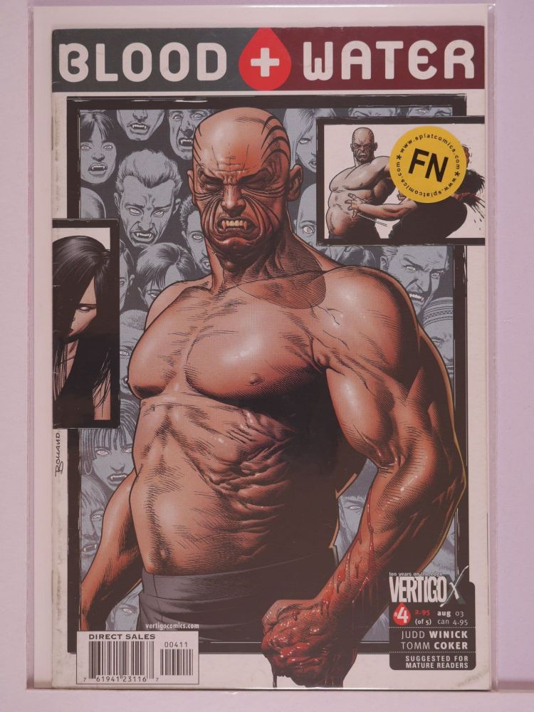 BLOOD AND WATER (2003) Volume 1: # 0004 FN