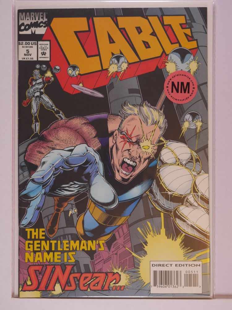 CABLE (1993) Volume 2: # 0005 NM