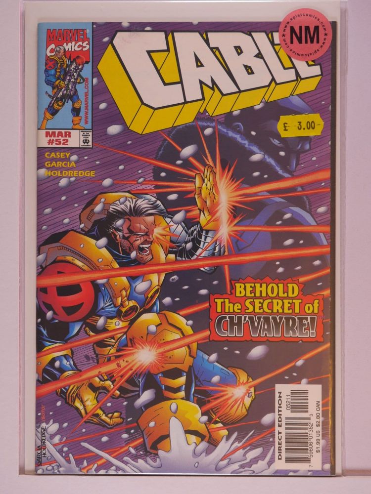 CABLE (1993) Volume 2: # 0052 NM