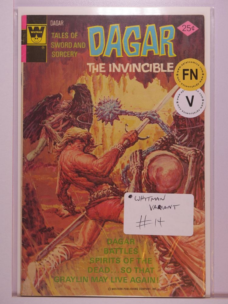 DAGAR THE INVINCIBLE TALES OF SWORD AND SORCERY (1972) Volume 1: # 0014 FN WHITMAN VARIANT