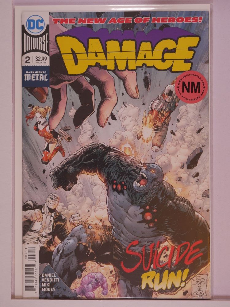 DAMAGE (2018) Volume 2: # 0002 NM