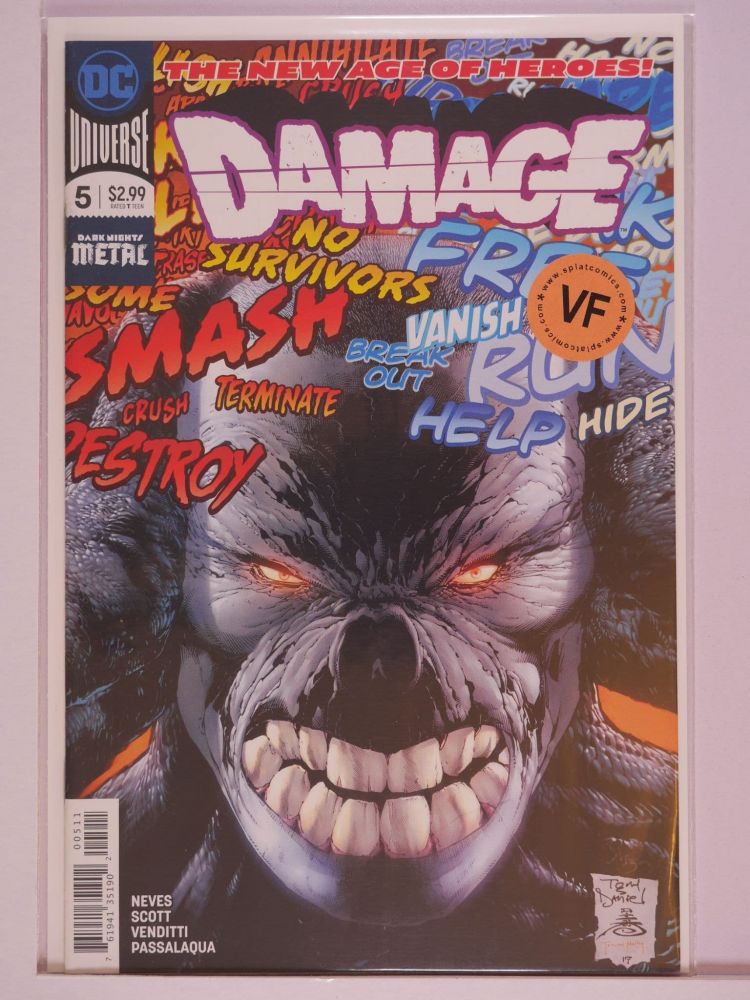 DAMAGE (2018) Volume 2: # 0005 VF