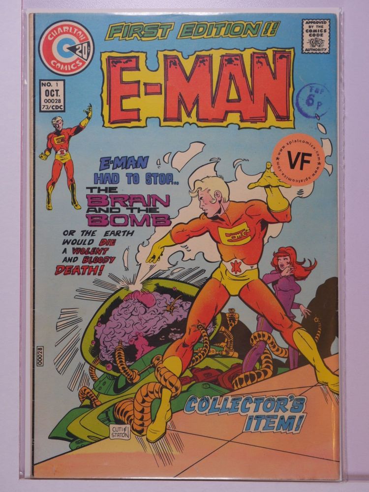 E MAN (1973) Volume 1: # 0001 VF