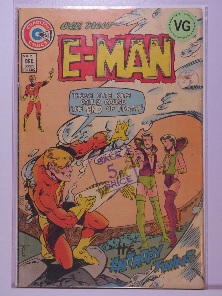 E MAN (1973) Volume 1: # 0002 VG