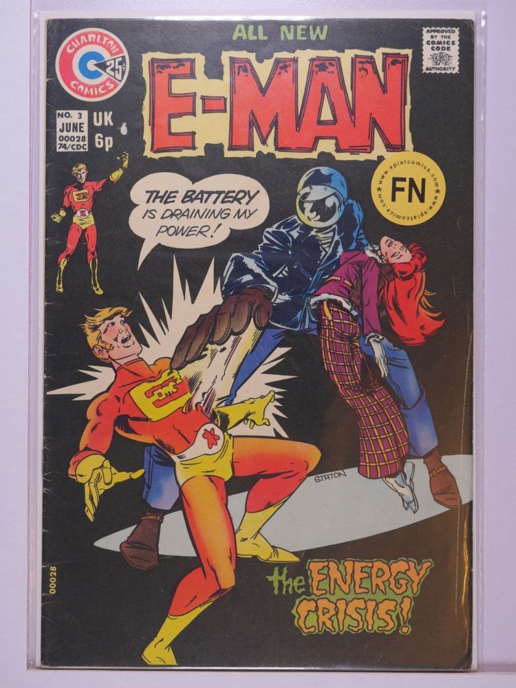 E MAN (1973) Volume 1: # 0003 FN