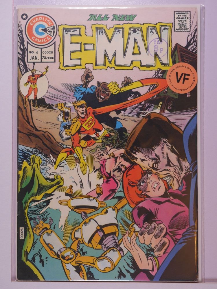 E MAN (1973) Volume 1: # 0006 VF