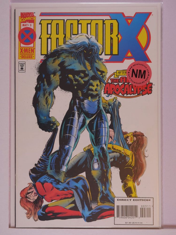 FACTOR X (1995) Volume 1: # 0003 NM