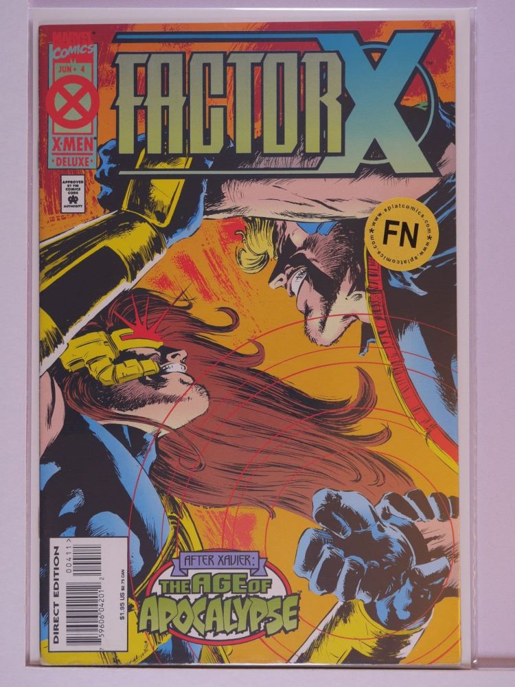 FACTOR X (1995) Volume 1: # 0004 FN