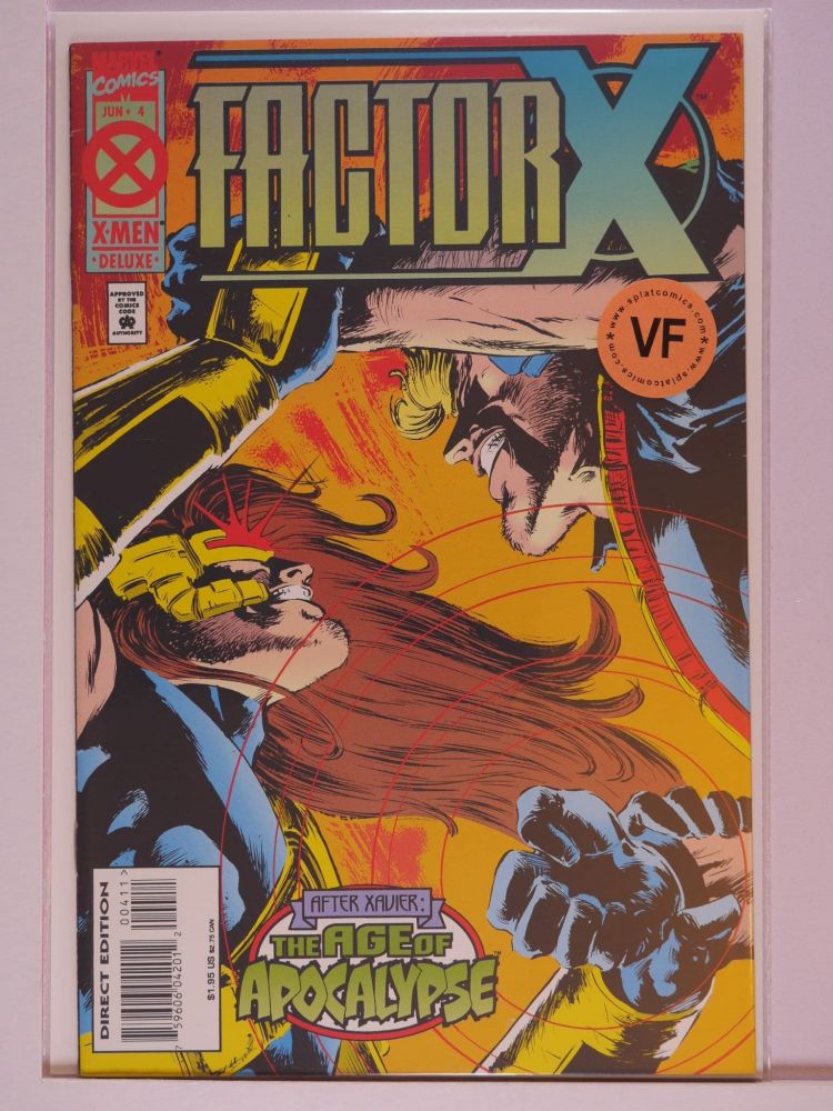 FACTOR X (1995) Volume 1: # 0004 VF