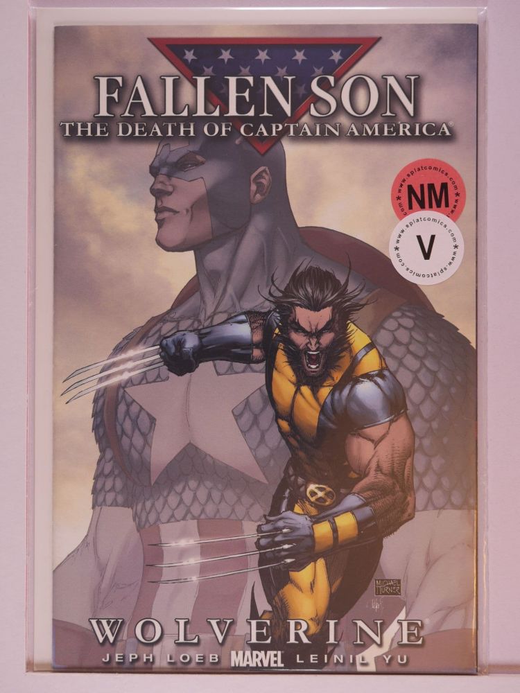 FALLEN SON - THE DEATH OF CAPTAIN AMERICA (2007) Volume 1: # 0001 NM WOLVERINE COVER MICHAEL TURNER