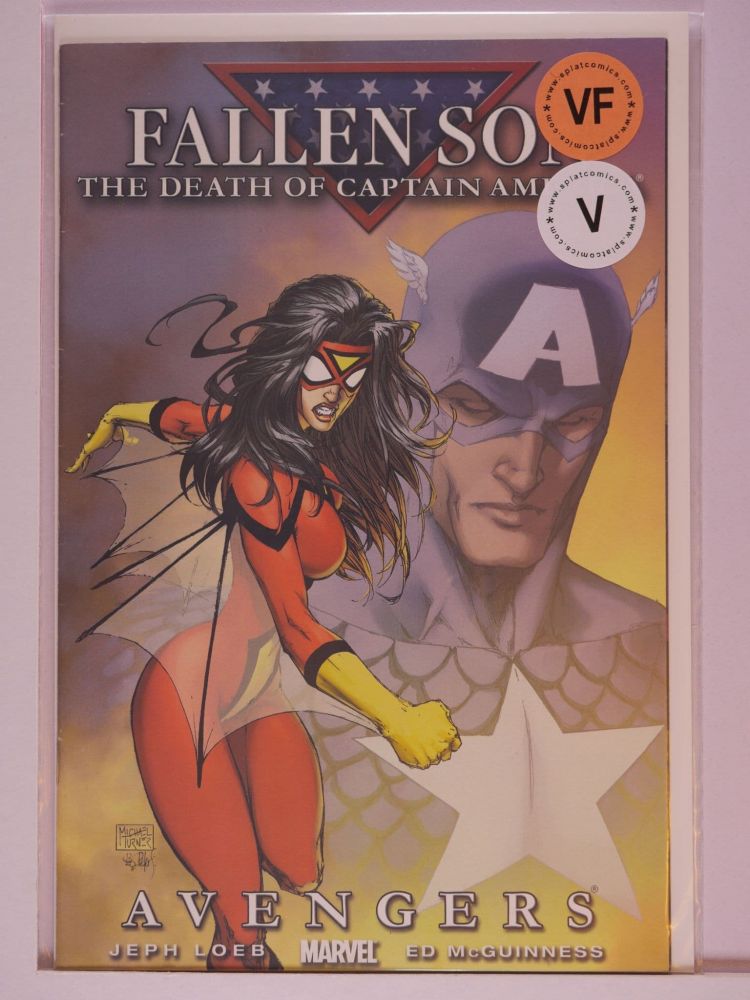 FALLEN SON - THE DEATH OF CAPTAIN AMERICA (2007) Volume 1: # 0002 VF SPIDERWOMAN MICHAEL TURNER