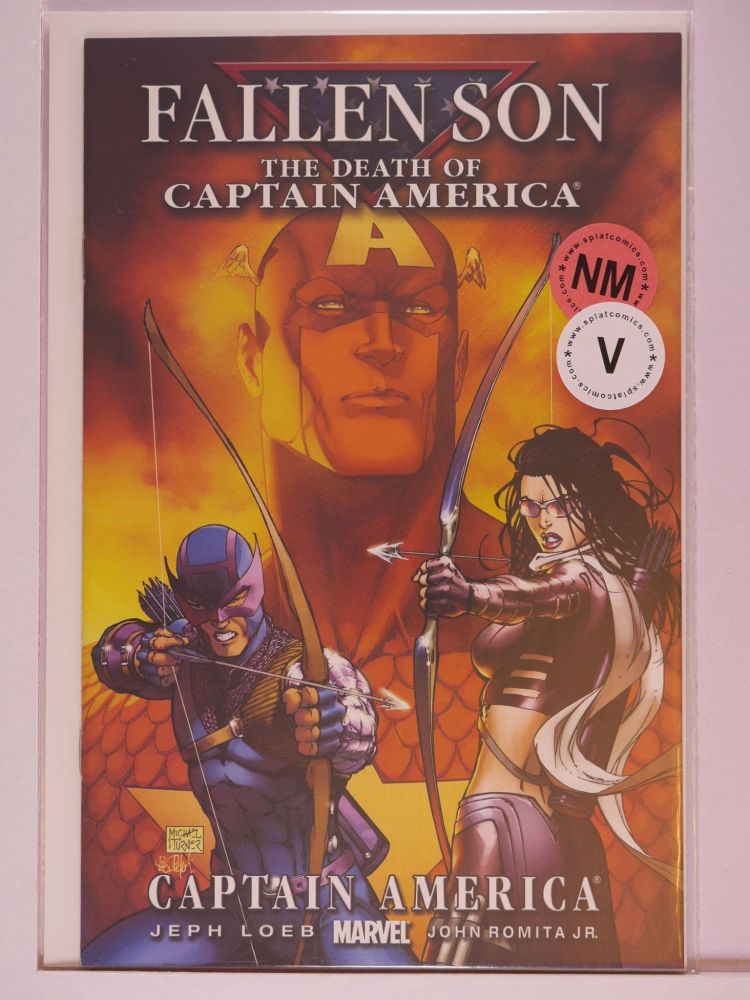 FALLEN SON - THE DEATH OF CAPTAIN AMERICA (2007) Volume 1: # 0003 NM CAPTAIN AMERICA TURNER COVER