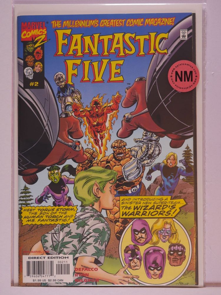 FANTASTIC FIVE (1999) Volume 1: # 0002 NM