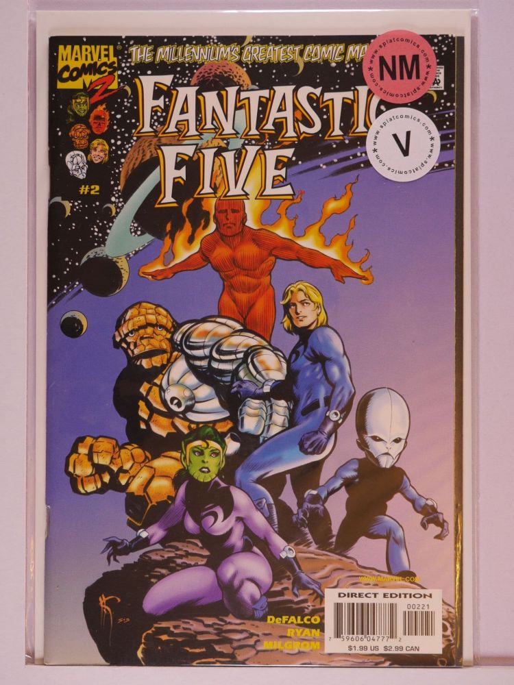 FANTASTIC FIVE (1999) Volume 1: # 0002 NM VARIANT