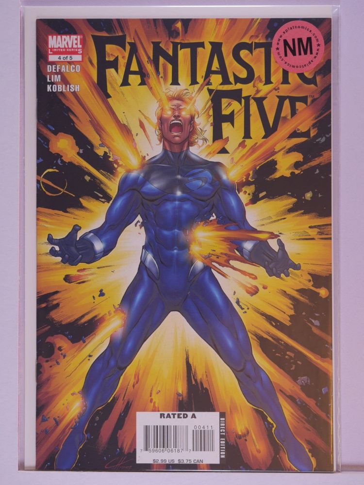 FANTASTIC FIVE (2007) Volume 2: # 0004 NM