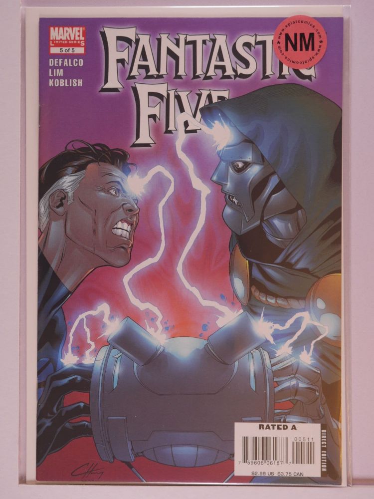 FANTASTIC FIVE (2007) Volume 2: # 0005 NM