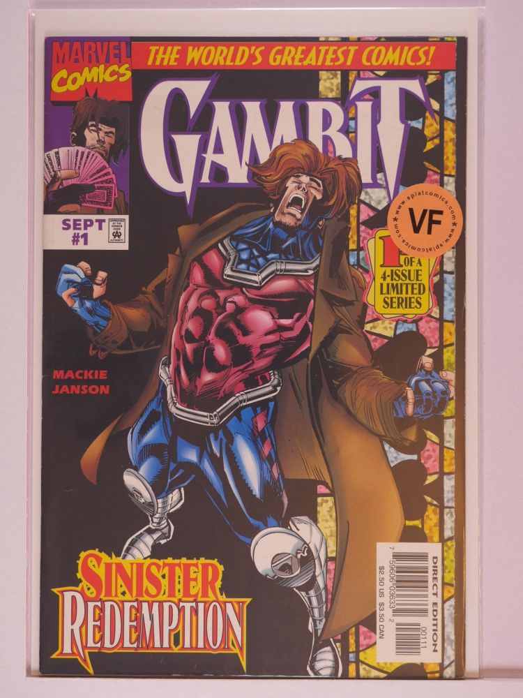 GAMBIT (1997) Volume 1: # 0001 VF 2ND LIMITED SERIES