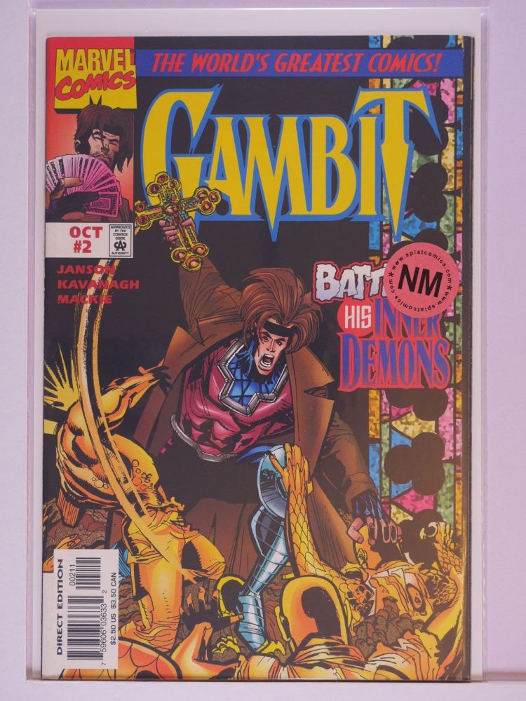 GAMBIT (1997) Volume 1: # 0002 NM 2ND LIMITED SERIES