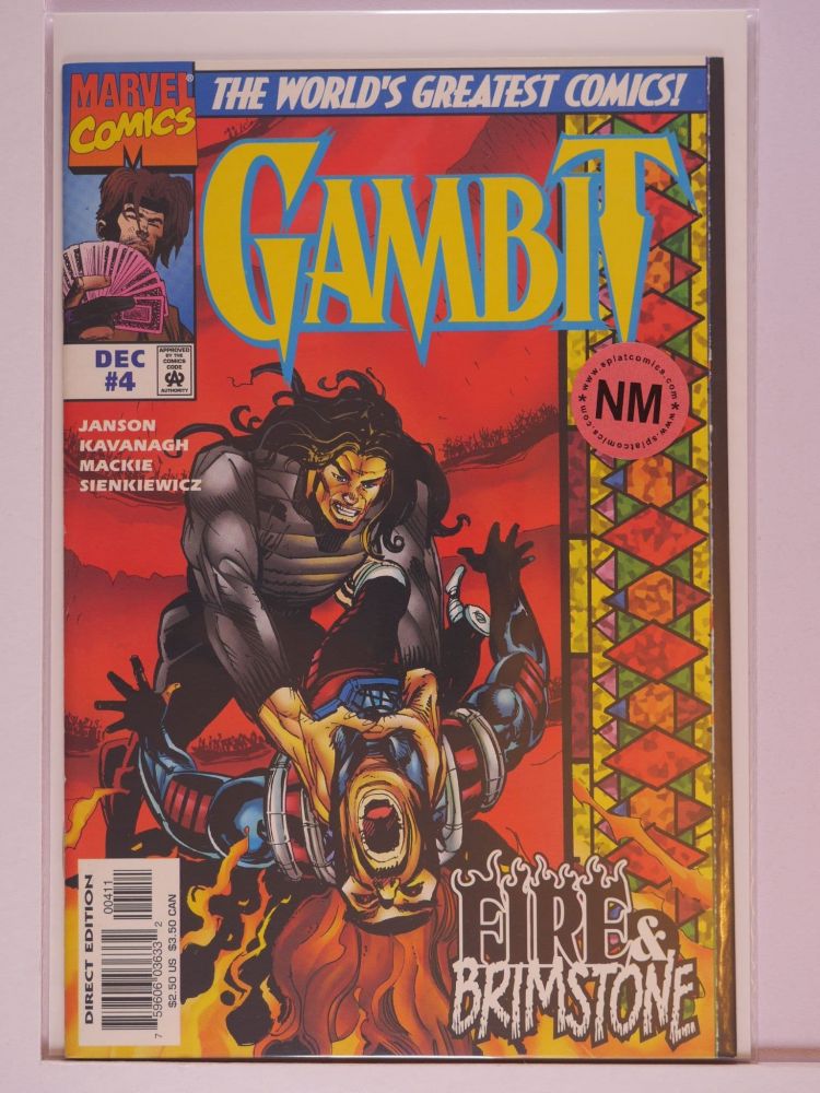 GAMBIT (1997) Volume 1: # 0004 NM 2ND LIMITED SERIES