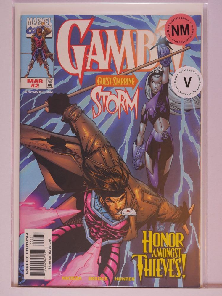 GAMBIT (1999) Volume 2: # 0002 NM ONE IN FOUR VARIANT