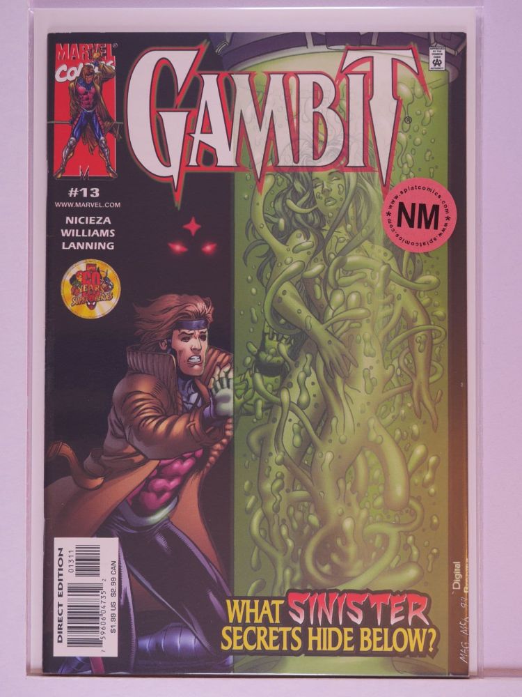 GAMBIT (1999) Volume 2: # 0013 NM