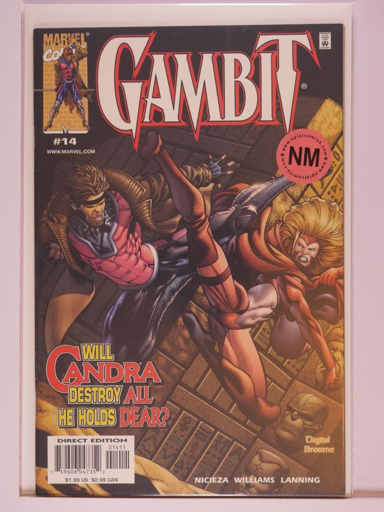GAMBIT (1999) Volume 2: # 0014 NM