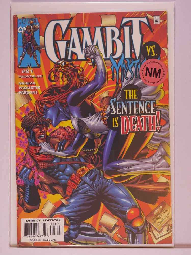 GAMBIT (1999) Volume 2: # 0021 NM