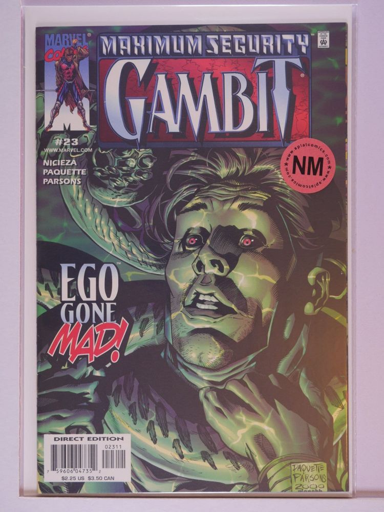 GAMBIT (1999) Volume 2: # 0023 NM