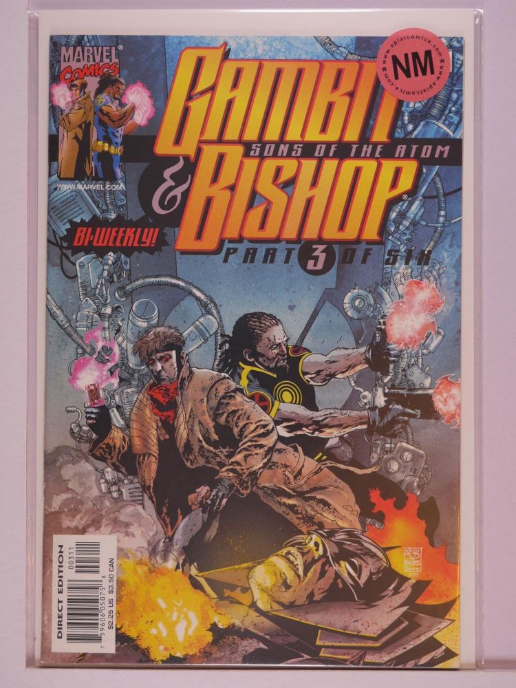 GAMBIT AND BISHOP SONS OF THE ATOM (2001) Volume 1: # 0003 NM