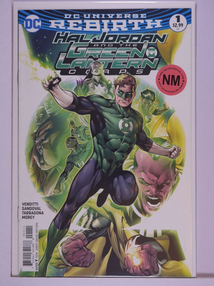 HAL JORDAN AND THE GREEN LANTERN CORPS (2016) Volume 1: # 0001 NM