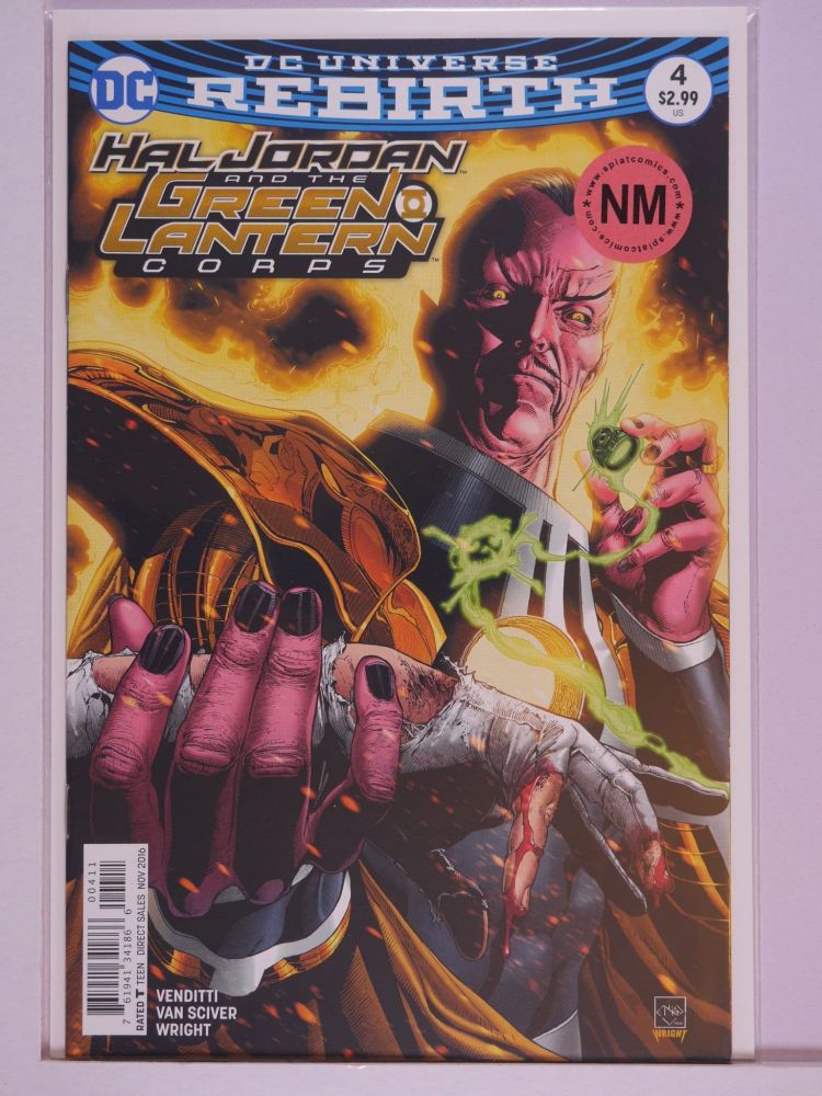 HAL JORDAN AND THE GREEN LANTERN CORPS (2016) Volume 1: # 0004 NM