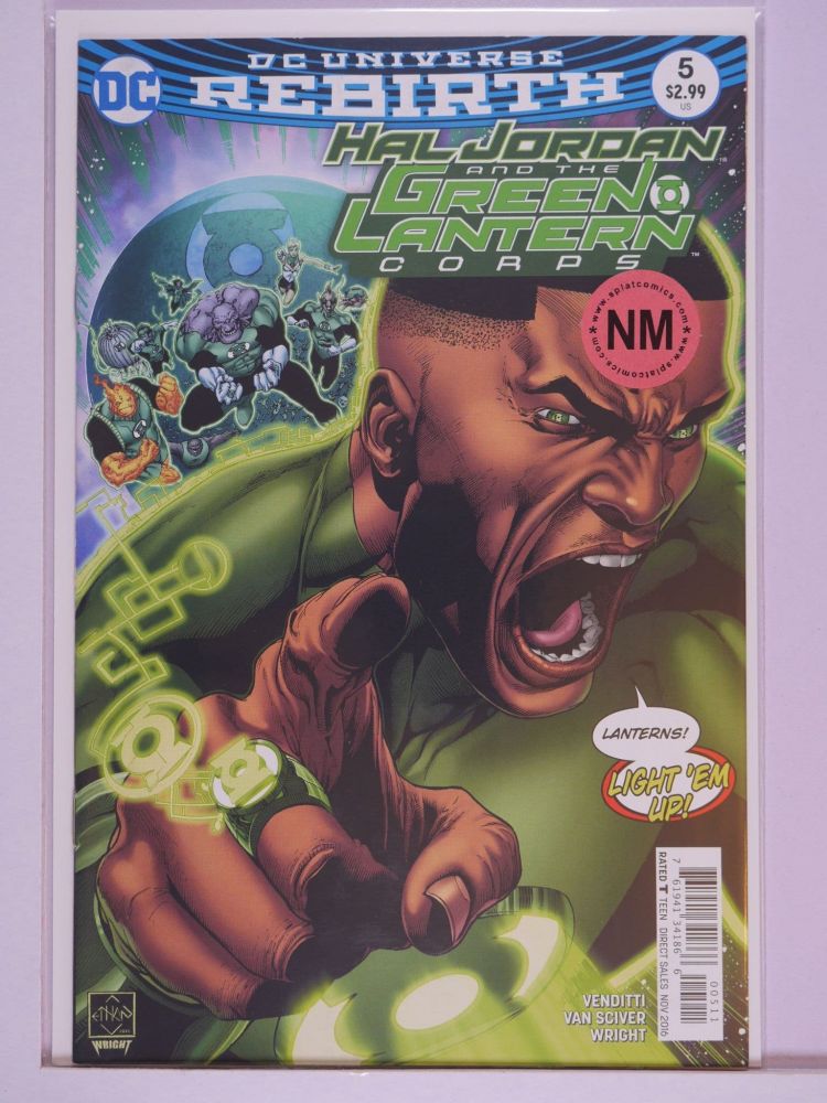 HAL JORDAN AND THE GREEN LANTERN CORPS (2016) Volume 1: # 0005 NM