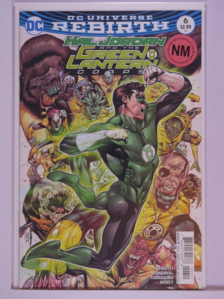 HAL JORDAN AND THE GREEN LANTERN CORPS (2016) Volume 1: # 0006 NM