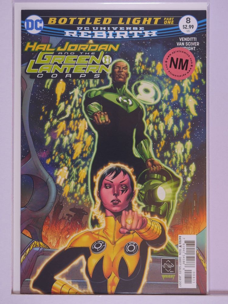 HAL JORDAN AND THE GREEN LANTERN CORPS (2016) Volume 1: # 0008 NM