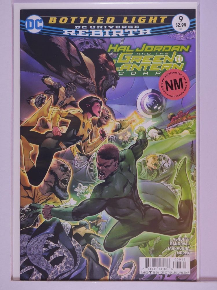 HAL JORDAN AND THE GREEN LANTERN CORPS (2016) Volume 1: # 0009 NM