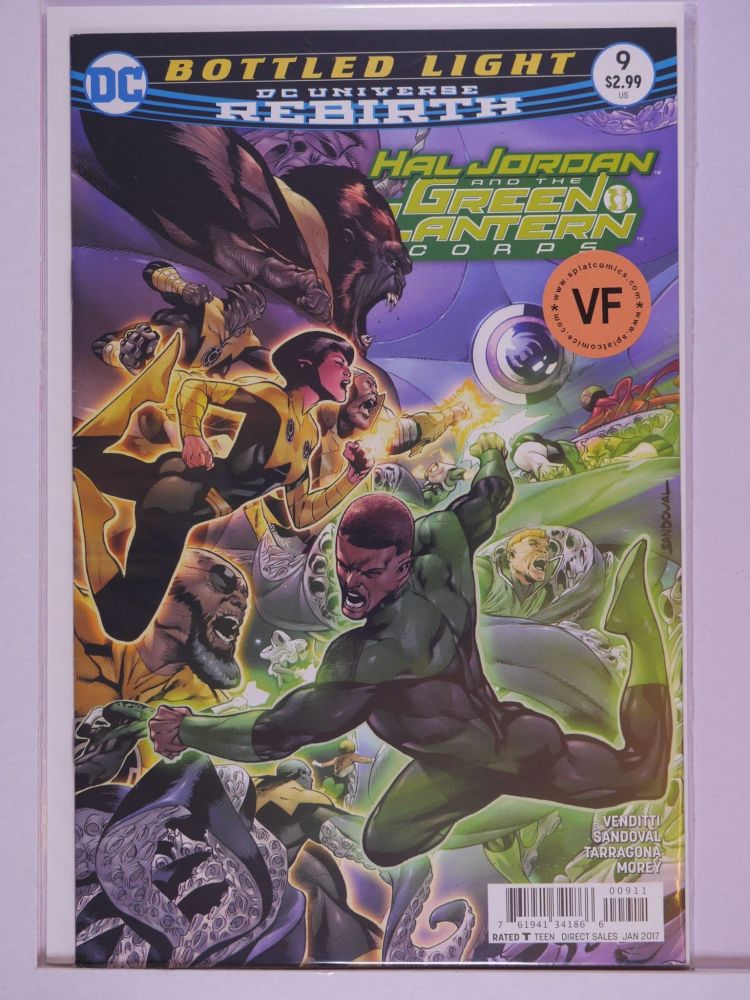 HAL JORDAN AND THE GREEN LANTERN CORPS (2016) Volume 1: # 0009 VF